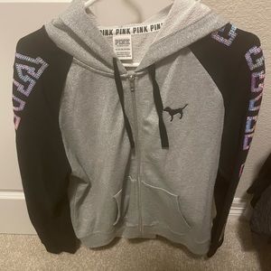 Super rare bling pink hoodie!!